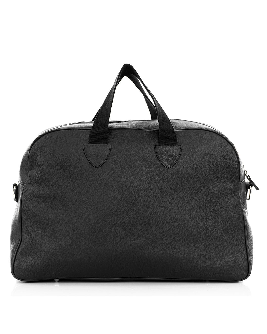 BERLINO Borsone in vera pelle nero
