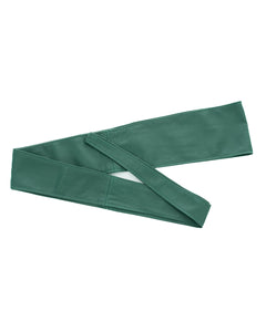 GEMINI Cintura Obi Fusciacca da donna in vera pelle verde