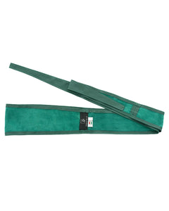 GEMINI Cintura Obi Fusciacca da donna in vera pelle verde