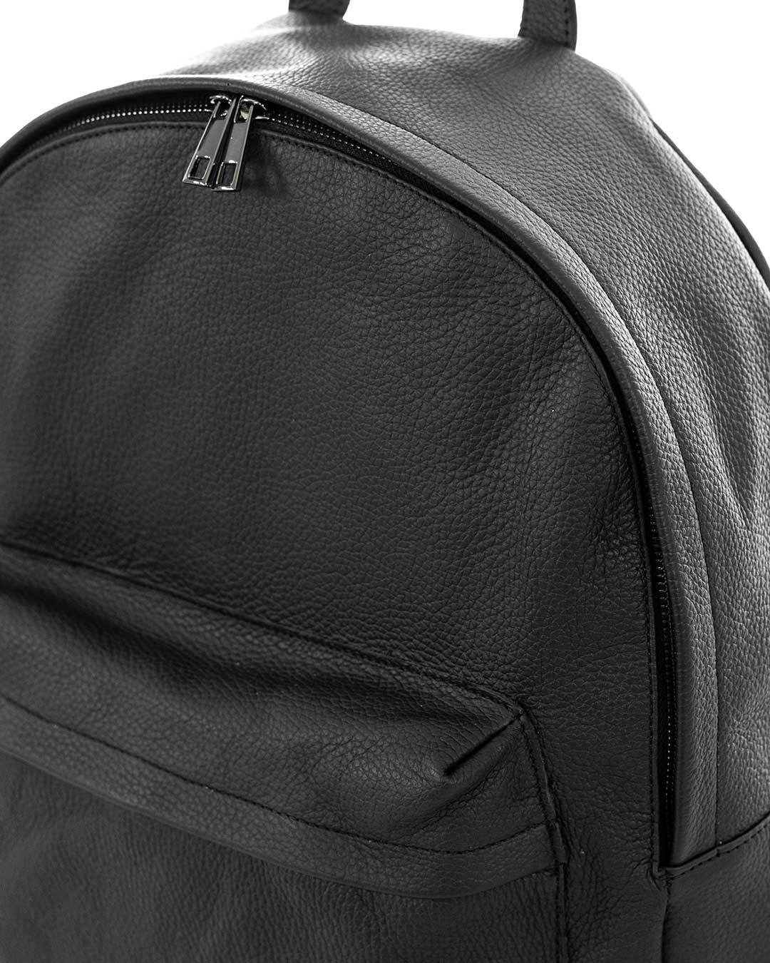 TORINO Zaino Unisex in vera pelle nero