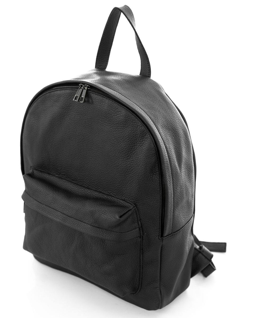 TORINO Zaino Unisex in vera pelle nero