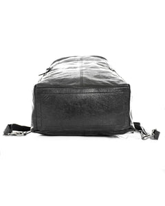 FIRENZE Zaino Unisex in vera pelle nero