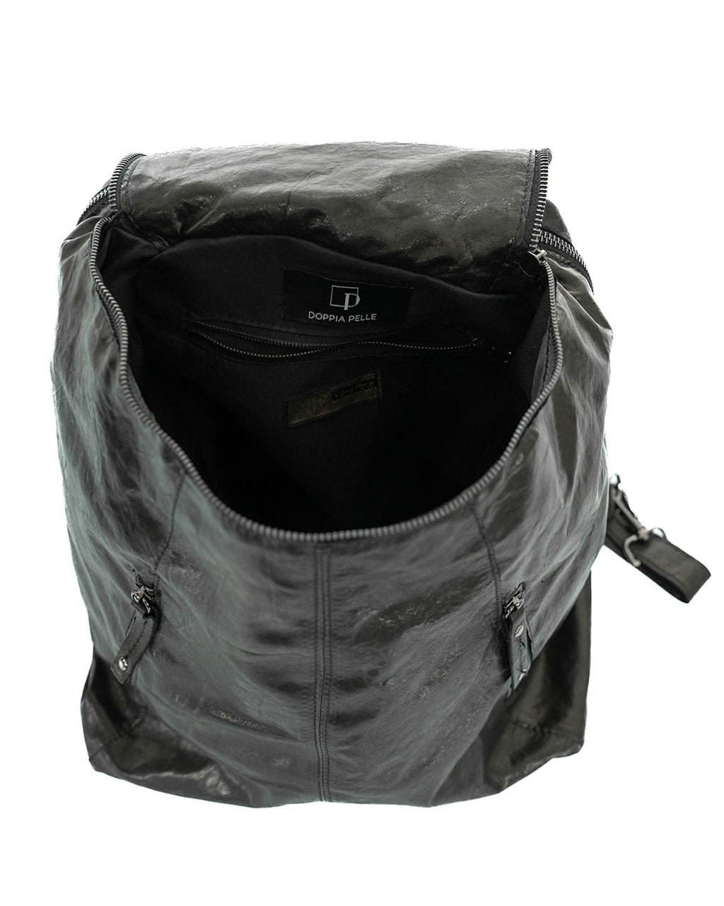 FIRENZE Zaino Unisex in vera pelle nero