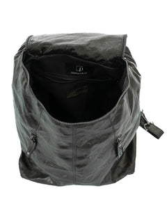 FIRENZE Zaino Unisex in vera pelle nero