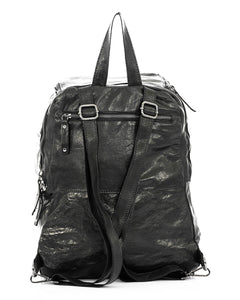 FIRENZE Zaino Unisex in vera pelle nero