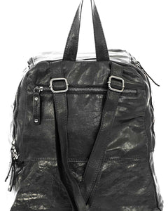 FIRENZE Zaino Unisex in vera pelle nero
