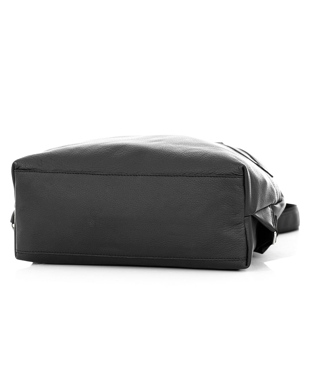 ROMA Zaino Unisex in vera pelle nero