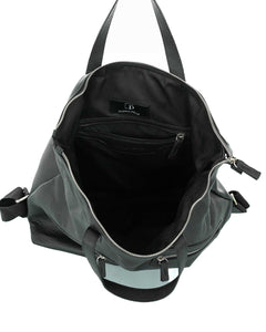 ROMA Zaino Unisex in vera pelle nero