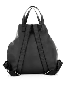 ROMA Zaino Unisex in vera pelle nero